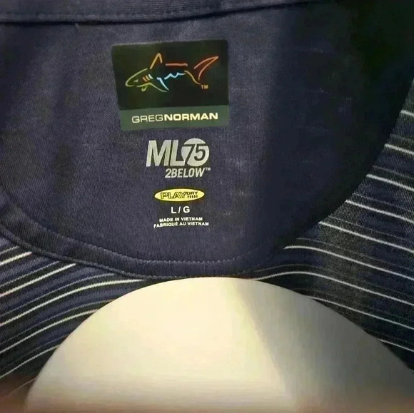 Greg Norman men's Play Dry Polo large - Picture 3 of 3